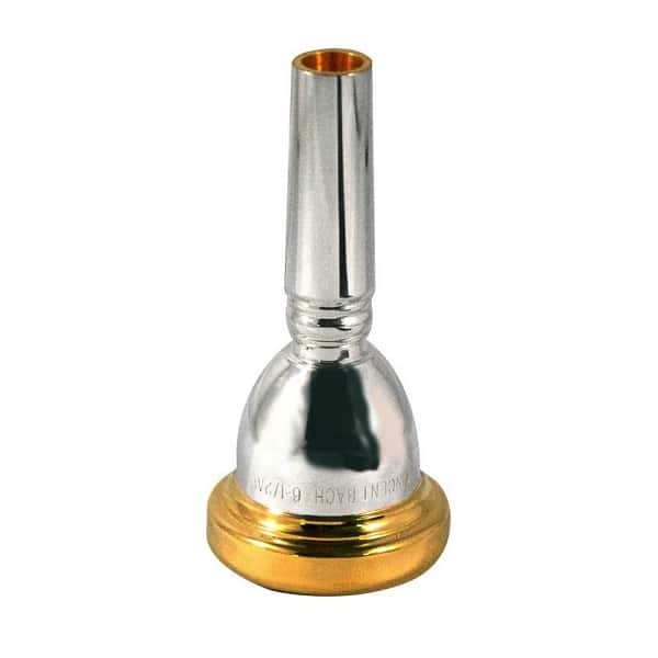 Bach Trombone Small-Shank Mouthpiece – Standard Series – Silver Plated with  Gold Plated Rim – Orchestral Supplies Australia