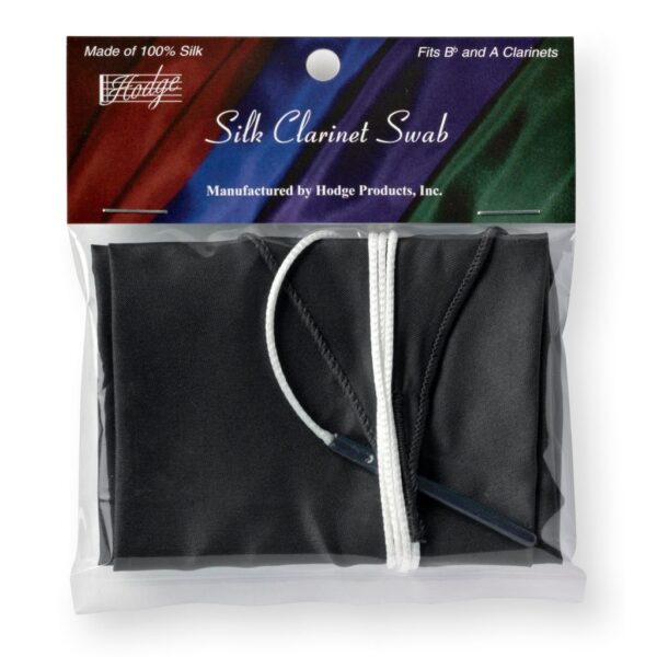 Hodge Silk Clarinet Swab, also fits curved soprano sax