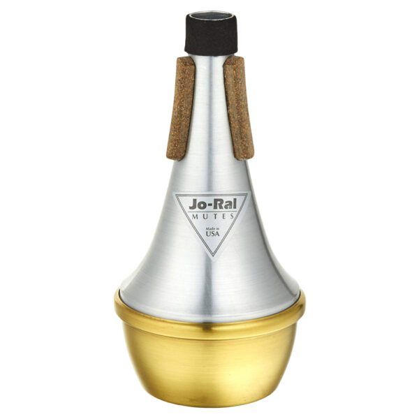 Jo-Ral Trumpet Straight Mute - Aluminium with Brass Bottom