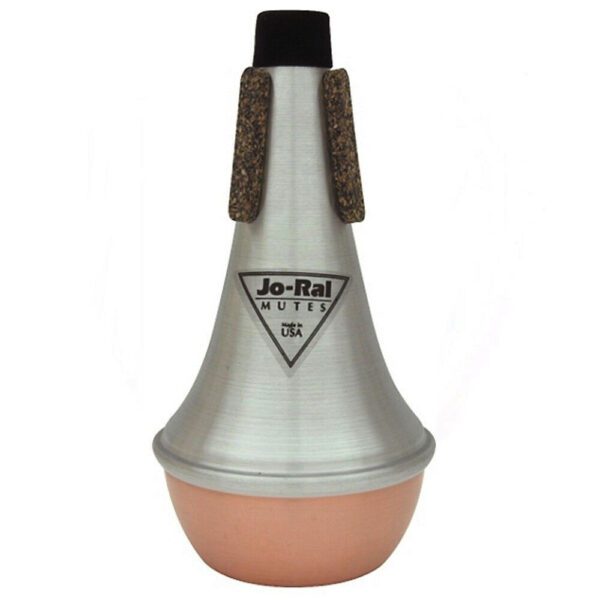 Jo-Ral Trumpet Straight Mute - Aluminium with Copper Bottom