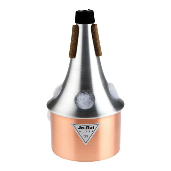 Jo-Ral Trumpet Bucket Mute - Aluminium with Copper Bottom