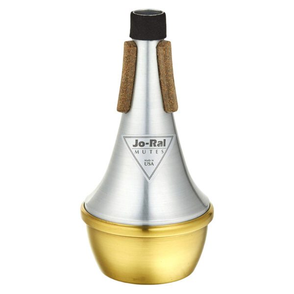 Jo-Ral Tenor Trombone Straight Mute - Aluminium with Brass Bottom