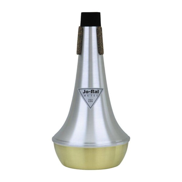 Jo-Ral Bass Trombone Straight Mute - Aluminium with Brass Bottom