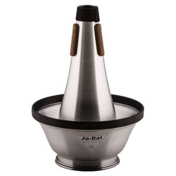 Jo-Ral Tenor Trombone Adjustable Cup Mute for Large Bell - All Aluminium