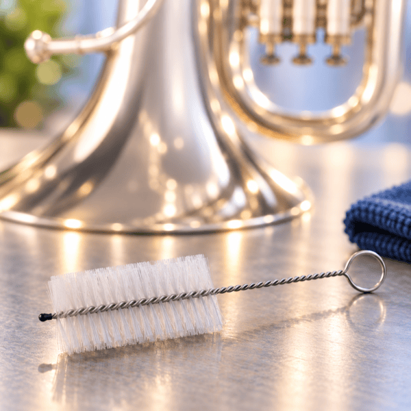 Music Hygiene Company Valve Casing Brush for Low Brass instruments