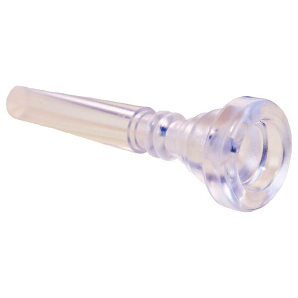 Mutec Plastic Trumpet Mouthpiece - Clear - Size 5C - Made In USA