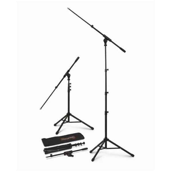Portastand Compact Microphone Stand - Black