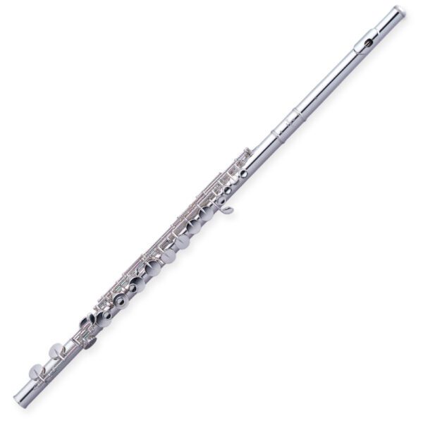 Pearl 207ES Solid Silver Alto Flute with Straight Headjoint and Split E Mechanism