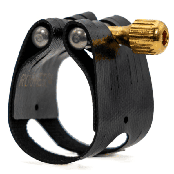 Rovner Light L7.5/L-2RBL Baritone Sax Ligature and Cap to suit slim Hard Rubber Mouthpieces