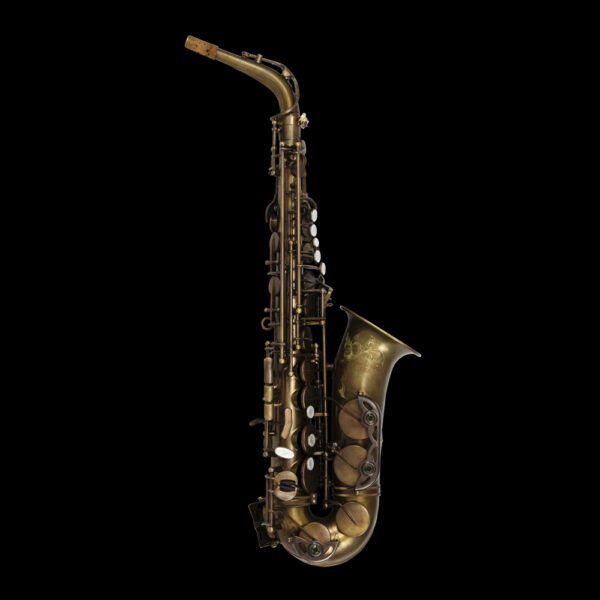 Schagerl Model 66 Eb Alto Saxophone, without high F# key - Vintage finish
