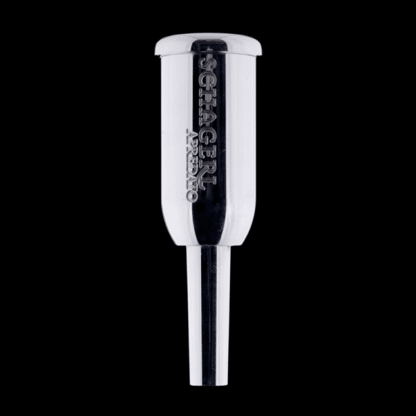Schagerl Apredato Trumpet Mouthpiece - Gileno Santana Edition - Silver Plated