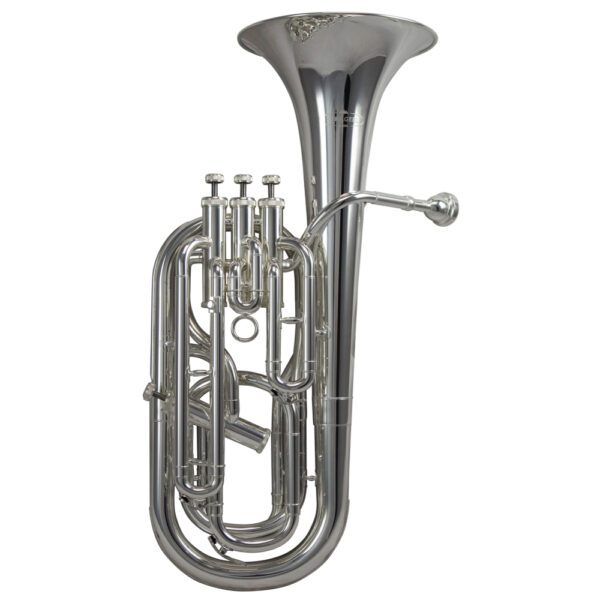 Schagerl 900S 4-Valve Bb Baritone Horn - Silver Plated Finish