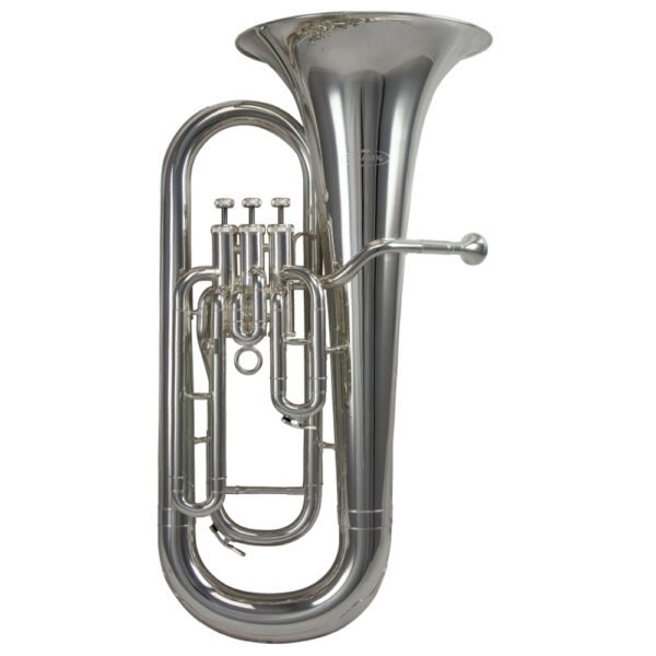 Schagerl 800S 3-Valve Bb Euphonium - Silver Plated Finish