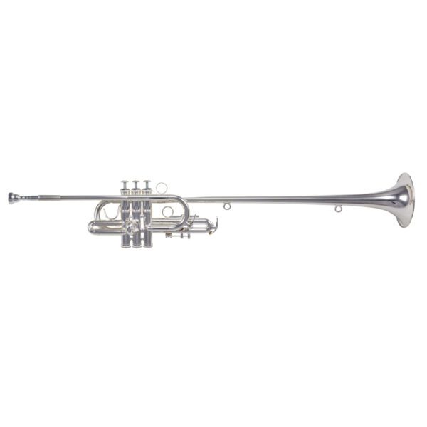 Schagerl Bb Fanfare Trumpet - Silver Plated Finish