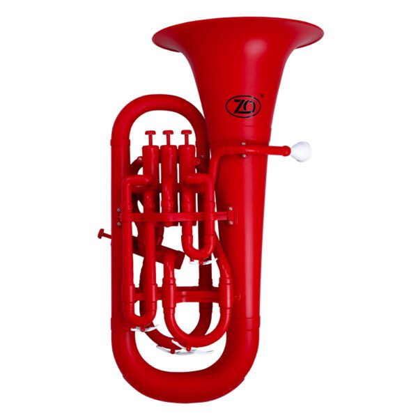 ZO Next Generation ABS 4-valve (3+1) Bb Euphonium - Racing Red Finish