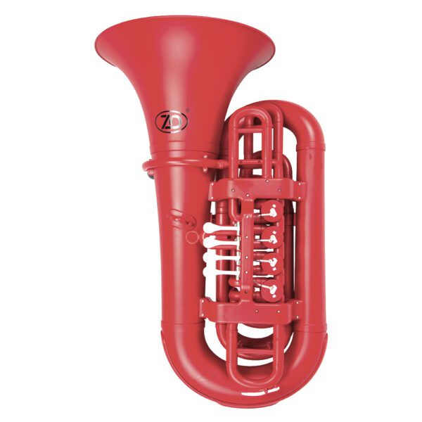 ZO Next Generation ABS Bb Tuba with 4 Rotary Valves - New York Pink Finish