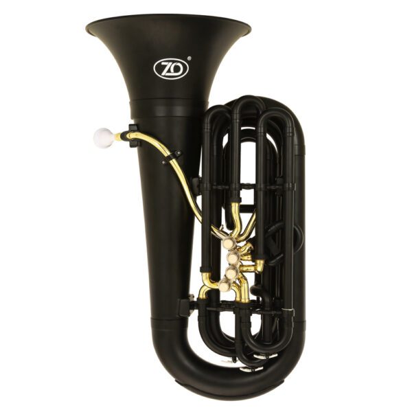 ZO Next Generation Hybrid ABS and Brass 3/4 Bb Tuba - Empire Black Finish.