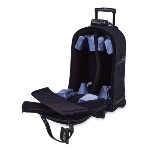 Gard Quad Trumpet Wheelie Gig Bag Synthetic Black Orchestral
