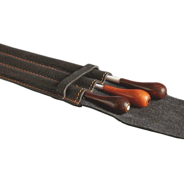 TAKT Soft Case for 3 Batons - Black Leather