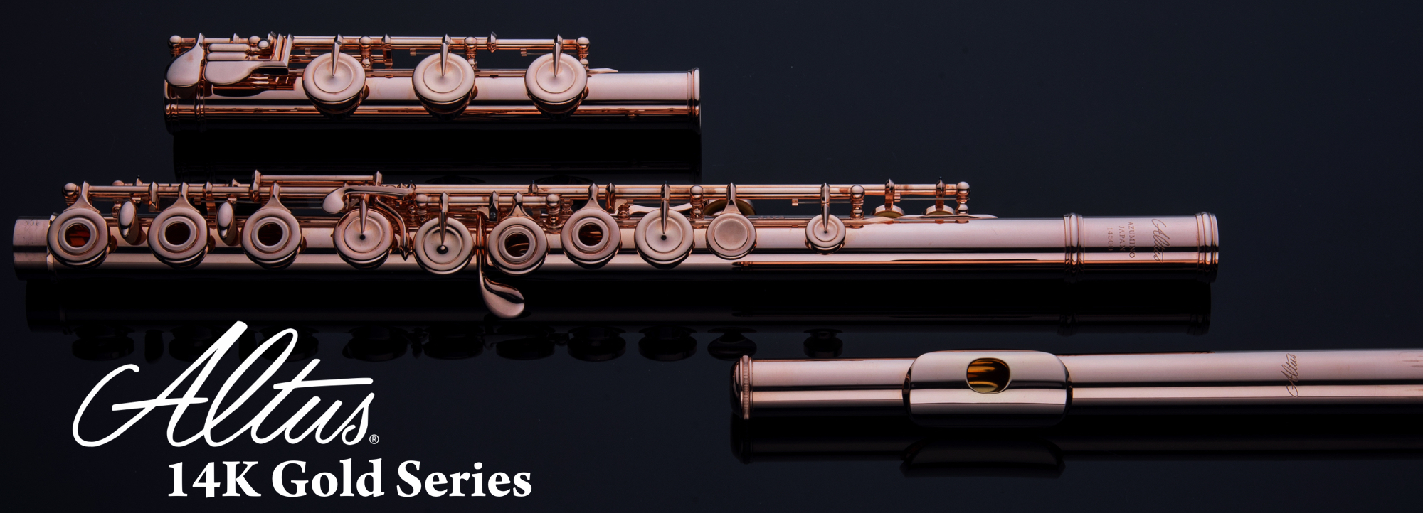 Altus 14K Gold Series Flutes
