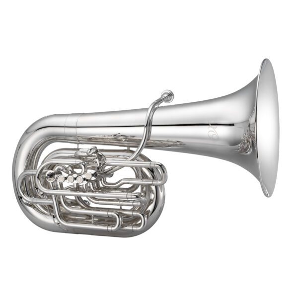 XO 1680 Professional C Tuba - Silver Plate