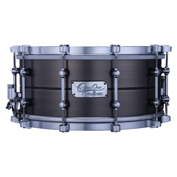 Majestic Opus One Series MAOS1465BR Brass Snare Drum 14" x 6.5"