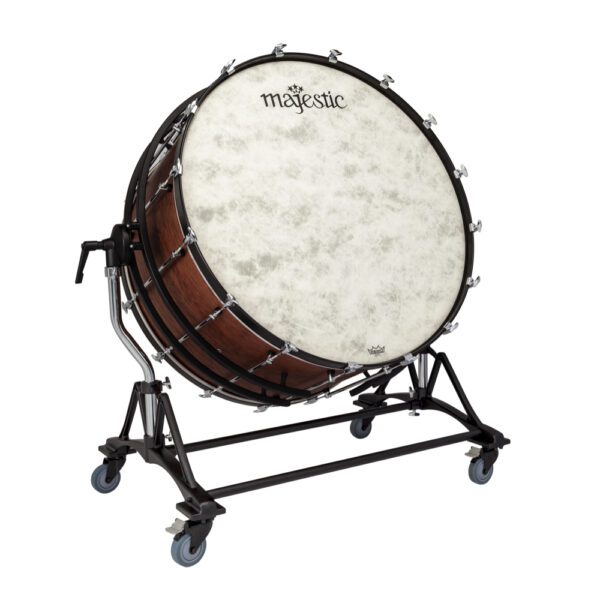 Majestic Prophonic Series Bass Drum with Concert Style Suspension Stand