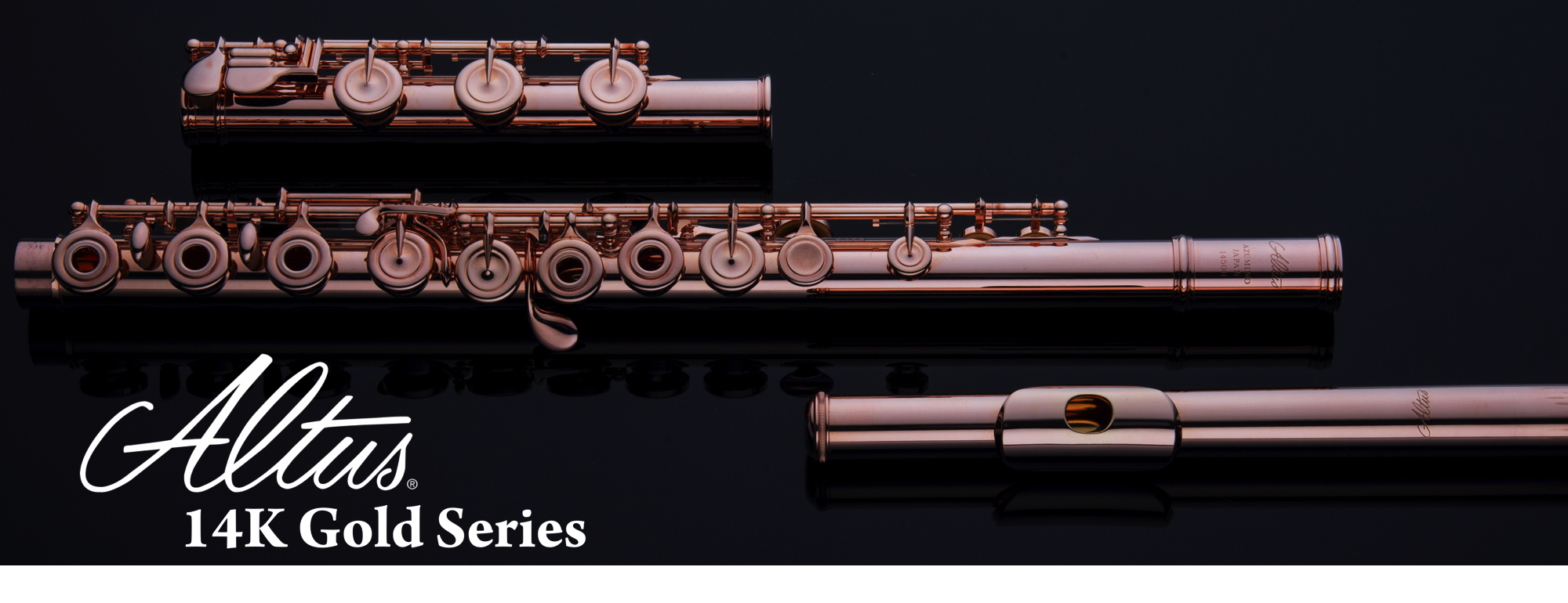 Altus 14K Gold Series Flutes